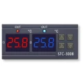 Zdjęcie produktu Podwójny regulator temperatury do 120 °C termostat 2 czujniki STC-3008 230V (2)