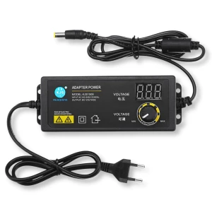 Zasilacz regulowany stabilizowany 3.5-24V 2.5A 60W uniwersalny + woltomierz