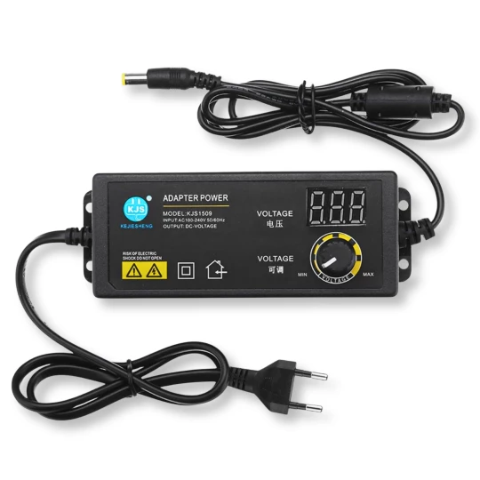 Zdjęcie produktu Zasilacz regulowany stabilizowany 3.5-24V 2.5A 60W uniwersalny + woltomierz (1)