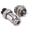 Zdjęcie produktu Wtyk + Gniazdo złącze przemysłowe GX16 NC/CB komplet 3-PIN metalowe IP55 (3)