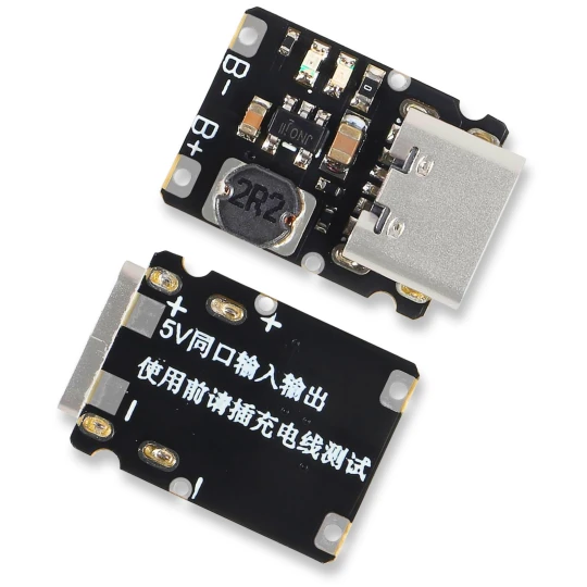 Zdjęcie produktu Moduł ładowania rozładowania Li-ion TP4056 1.2A USB-C 2w1 do ogniw 18650 (1)