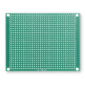 Płytka PCB prototypowa 7x9 cm jednostronna 744 otworów drukowana 2.54 mm
