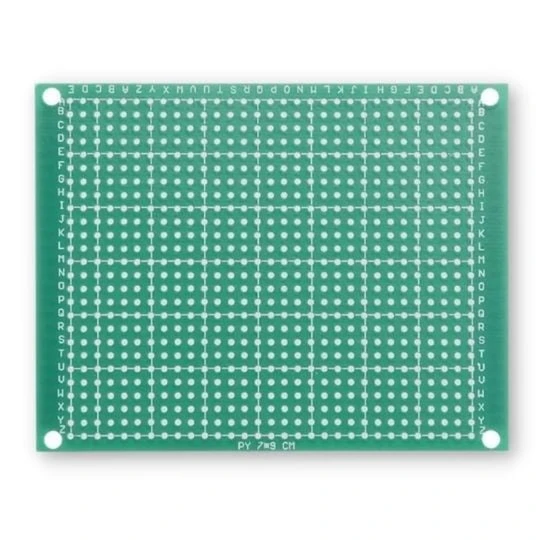 Płytka PCB prototypowa 7x9 cm jednostronna 744 otw (1)