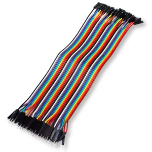 Przewody kable 40szt - 30 cm zwrotki Męsko - Żeńskie do Arduino GPIO DuPont