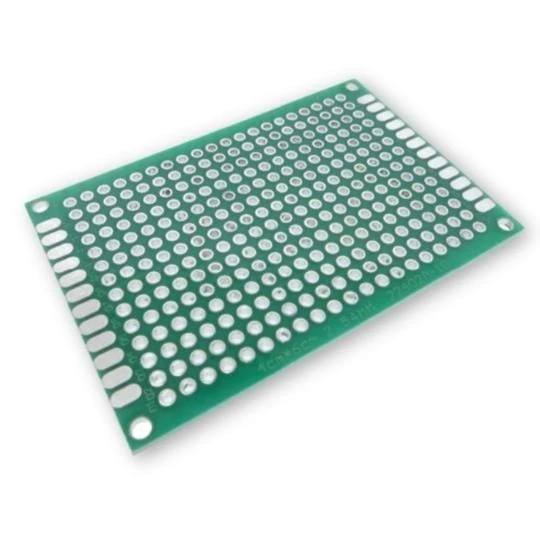 Płytka PCB prototypowa 4x6 cm dwustronna 280 otwor (1)