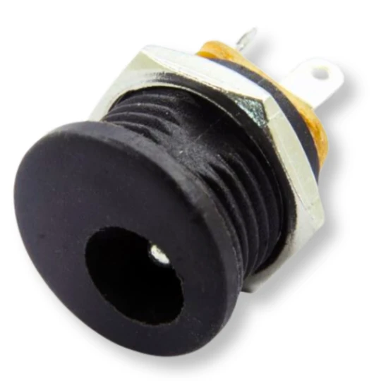 Gniazdo DC 5.5/2.1mm 2A lutowane złącze jack 16V z (1)
