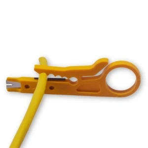 Ściągacz nóż do izolacji UTP / STP + wciskacz LSA typu KRONE kieszkonkowy