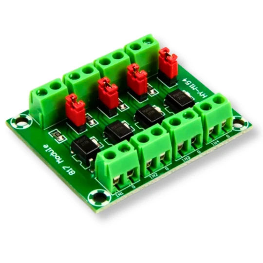 Moduł izolacji galwanicznej PC817 optoizolator 4-k (1)