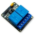 Moduł 2-kanałowy 5V 10A przekaźnik sterowany stane (3)