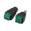 Zestaw złączek gniazd wtyk DC 2,1 x 5,5 mm 2szt -  (2)