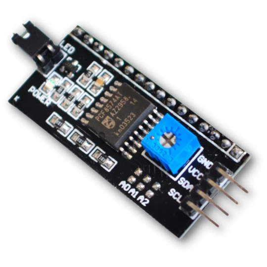 Moduł HD44780 konwerter do wyświetlacza LCD 1602 I (1)