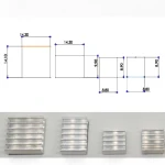 Zestaw 4szt. radiatorów do Raspberry Pi 4B z taśmą termoprzewodzącą - srebrne