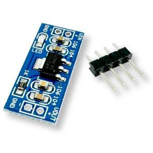 Stabilizator Mini moduł zasilania AMS1117 4.3-12V - 5V 0.8A do Arduino piny