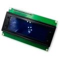 Niebieski wyświetlacz LCD 2004 20x4 HD44780 konwer (2)