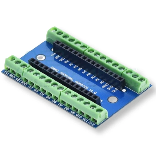 Adapter zgodny z Arduino NANO IO Shield terminal 3 (1)