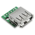 Adapter przejściówka gniazdo USB typ A 4 Pin PCB z (1)
