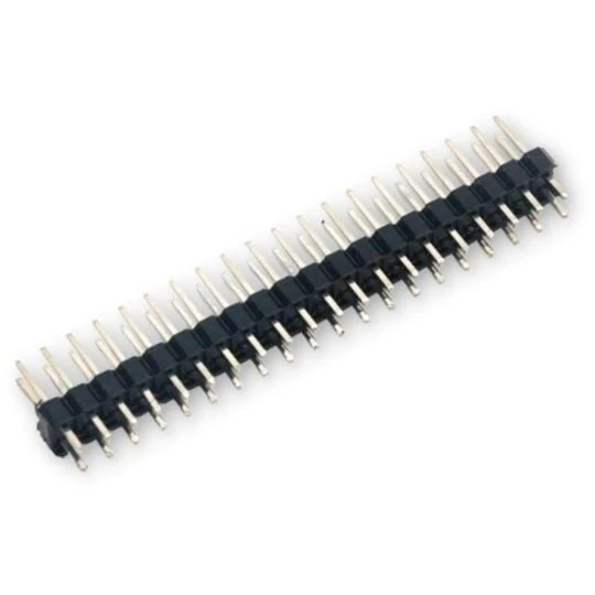 Listwa Goldpin 2 x 20 pin THT męska 2.54 mm kołkow (1)