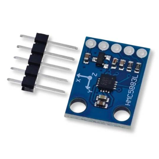 Moduł czujnik QMC5883L Magnetometr 3-osiowy Kompas (1)