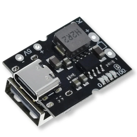 Ładowarka Li-ion TP4056 USB-C 5V 2A 10W z przetwor (1)