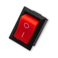 Przełącznik kołyskowy KCD1 101 Mini 6A 250V czerwo (3)