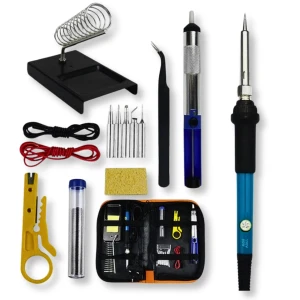 Zestaw lutowniczy LUTOWNICA PRECYZYJNA 60W + Walizka+ DUŻY Stojak+ Walizka