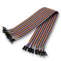 Przewody kable 40 szt DŁUGIE - 40 cm zworki Męsko  (1)