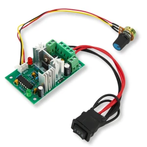 Moduł Regulator obrotów silnika DC PWM Lewo Prawo 12V-36V 5A 120W radiator