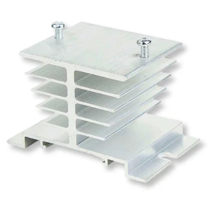 Aluminiowy radiator do przekaźników SSR 40A półprzewodnikowych 1-fazowych