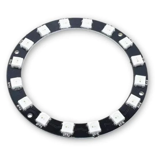 Moduł LED 16 diod WS2812 5050 Świecący pierścień R (1)