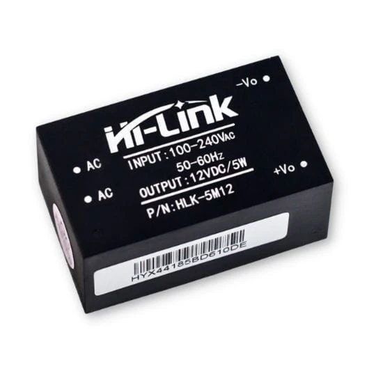 HLK-5M12 Zasilacz AC-DC modułowy 240V - 12V 5W 0.4 (1)