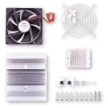 Radiator z wentylatorem 12V 92mm wydajne chłodzeni (3)