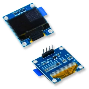 Niebieski wyświetlacz 0.96 OLED i2C 3-5V SSD1306 128*64pix jasny do Arduino