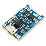 Ładowarka Li-Ion Li-Pol TP4056 1A złącze MicroUSB 18650 z zabezpieczeniem