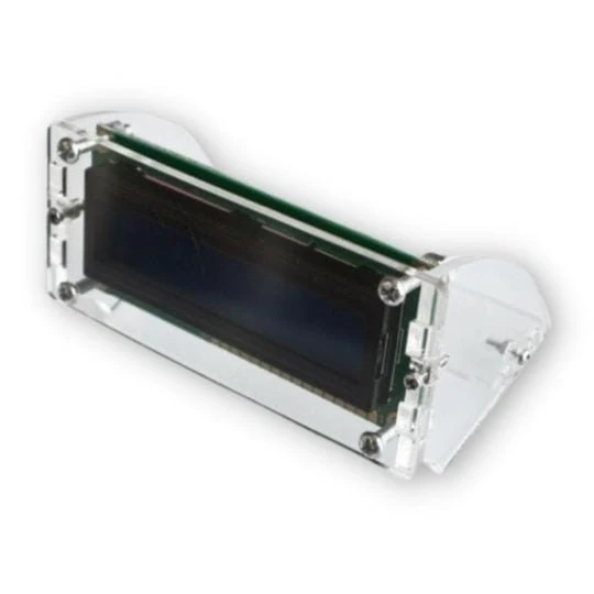 Obudowa akrylowa do wyświetlacza LCD 1602 statyw p (1)