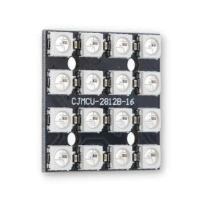 Moduł LED 16 diod WS2812 5050 Świecąca matryca MATRIX - 5V 3x3 cm Arduino