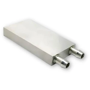 Aluminiowy Radiator Peltiera 40x80 mm blok wodny chłodnica CPU Peltier 8 mm