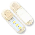 Mini lampka USB 5V 3x LED biały ciepły 3500K kompa (1)