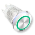 Przełącznik Self Locking Ring 16mm metalowy 12-24V (1)