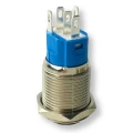 Przełącznik Self Locking Ring 16mm metalowy 12-24V (2)