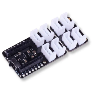 Grove Shield dla Seeeduino XIAO 8 portów - Rozszerzenie I2C UART I/O LiPo