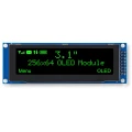 Zielony wyświetlacz 3.12 OLED SPI 3-5V SSD1322 256 (3)
