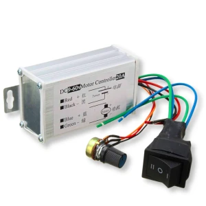 Moduł Regulator PWM obrotów prędkości silnika DC lewo prawo 9-60V 20A
