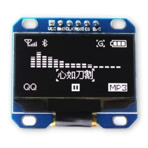 Biały wyświetlacz SH1106 1.3 OLED SPI 3-5V LCD 128*64 jasny do Arduino