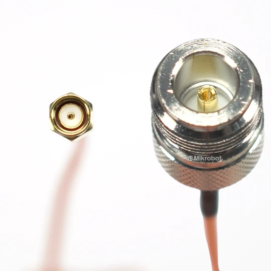 Zdjęcie produktu Pigtail RF N gniazdo SMA-RP wtyk RG316 50 Ohm 20cm adapter kabel antenowy (1)