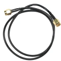 Zdjęcie produktu Pigtail SMA wtyk męski / SMA wtyk męski 50cm RG174 50 Ohm kabel LTE 5G RF (4)