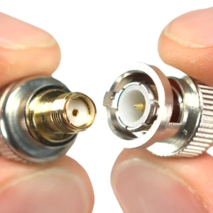 Adapter BNC Wtyk Męski na SMA Gniazdo Żeńskie RF 50 Ohm Pigtail