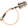 Zdjęcie produktu Konektor Pigtail RF N gniazdo panelowe SMA-M wtyk kabel RG316 50 Ohm 20cm (3)