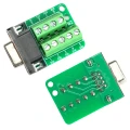 Zdjęcie produktu Adapter RS232 DE9 DB9 żeński na terminal block śrubowy D-Sub bezlutowy ARK (2)