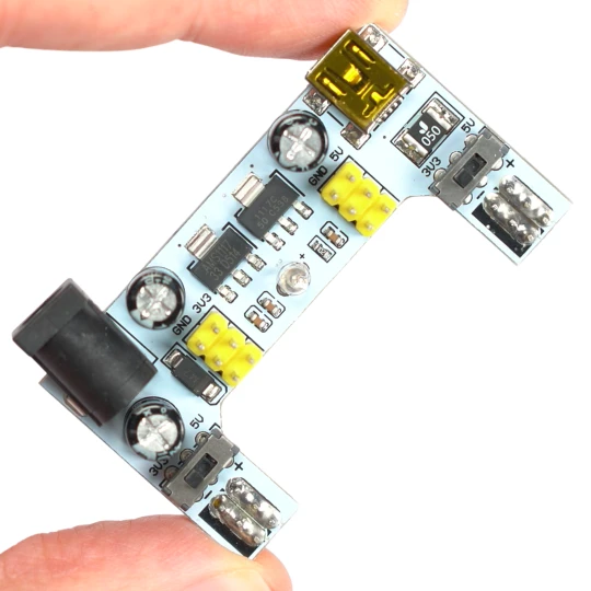 Zdjęcie produktu Moduł zasilania płytki stykowej 860 MB102 3.3V 5V Mini USB DC 7-12V (1)