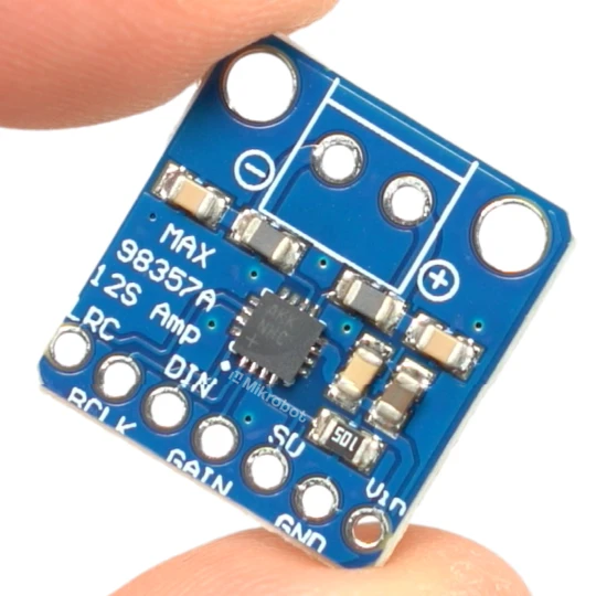 Zdjęcie produktu Wzmacniacz MAX98357A dekoder DAC I2S 3W moduł audio mono do Arduino ESP32 (1)